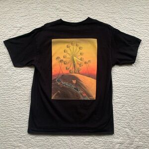 In-N-Out Butger Graphic Tee with Ferris Wheel Design Men’s size Large